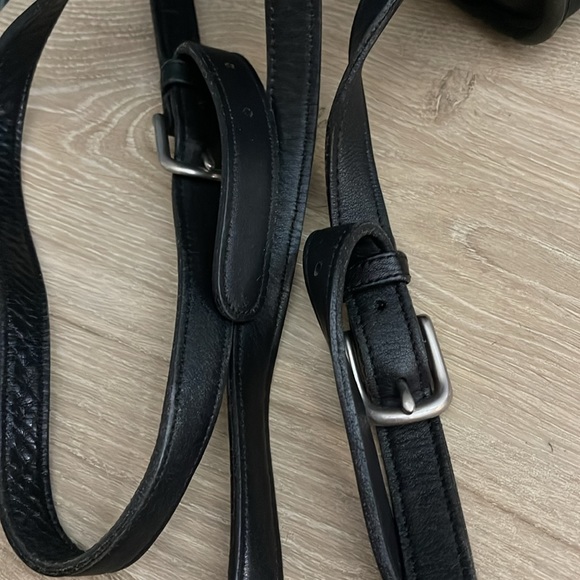 Vintage Coach Black Leather Mini Backpack 9960 - Picture 9 of 14